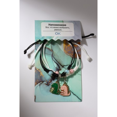 Bracelets "Demetrons" dinosaurians, color, 7 cm-4