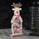 LED figure "Deer" 11 × 30 × 5 cm, wood, batteries AAAX2 (not complete), glow warm white