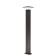 CLU02B lamp, 6W LED, 450LM, 4000K, Black, IP54