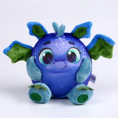 Soft toy "Dragon", blue-green-1