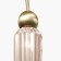 Suspension lamp Maytoni Mod302PL-02CG, E14, 2x40 W, 700x100x3625 mm, gold
