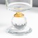 Glass of glass per 1 candle "Transparency" 9.2x5x5 cm