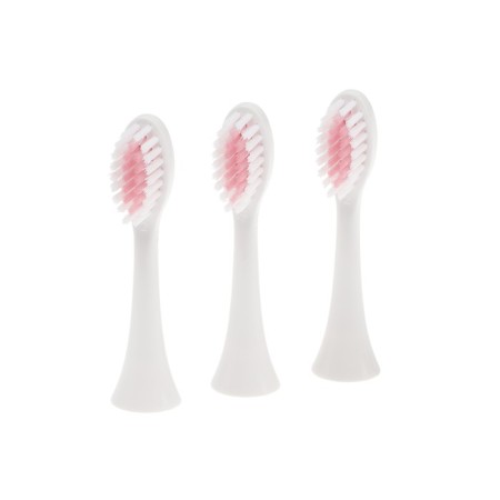 Luazon LP-009 electric toothbrush, 8500 dv/min, 4 nozzles, 2haa, pink-6