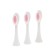 Luazon LP-009 electric toothbrush, 8500 dv/min, 4 nozzles, 2haa, pink