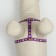Shley "Flowers", 27-42 x 1 cm, purple