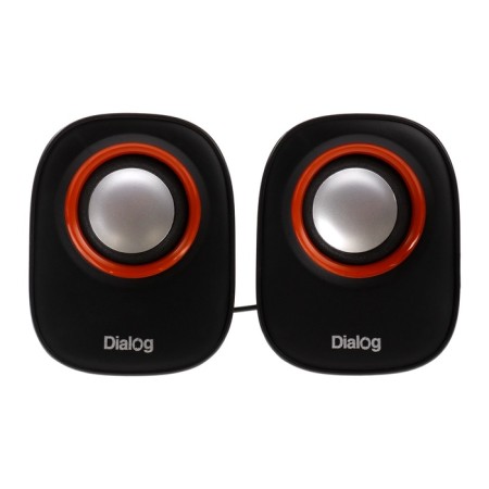 Computer speakers 2.0 Dialog Colibri AC-06UP, 2x6 W, Jack 3.5 mm, USB, black-1