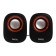 Computer speakers 2.0 Dialog Colibri AC-06UP, 2x6 W, Jack 3.5 mm, USB, black
