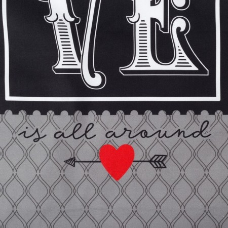 Ethel towel Love is All Around 40x67 cm, 100% HL, sarzha 190 g/m2-4