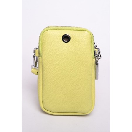 Cross-Body Bag, eco-leather, Ludor lemon, 11x5x19 cm-2