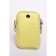 Cross-Body Bag, eco-leather, Ludor lemon, 11x5x19 cm