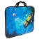 Folder for drawings and drawings A3, 470 x 350 x 20 mm, with handles, textile, calligrata "rocket"