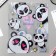 Panda notebook cover, 34.7 x 21.1 cm
