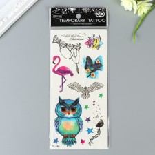 Tattoo on the body color 