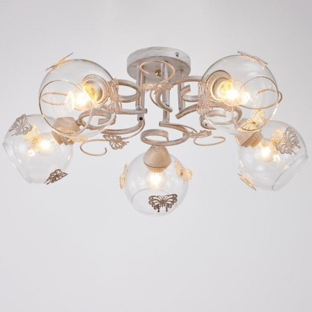 Chandelier 6591203/5 E27 40W white 55x55x24 cm Bayerlux-1