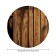 The tablecloth “wooden fence”, round, oxford, elastic band, size 120x120 cm, diameter 75-100 cm