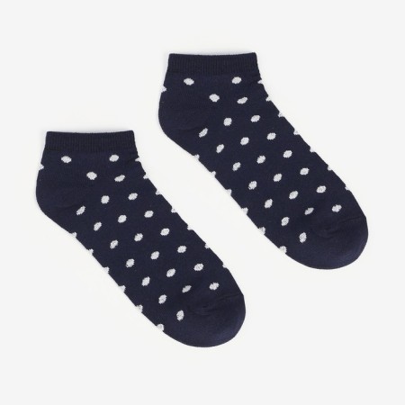 Women's socks, blue color/peas, size 25-1