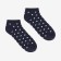 Women's socks, blue color/peas, size 25