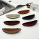 Halfish hair clip "Avior" shine, 9 cm, mix