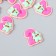Decor for creativity "Number 2 with an animal" set 10 pcs 2x1.6 cm