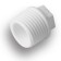 Aqualink plug, polypropylene, threaded, d = 20 mm x 1/2 "