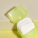 Leaf soap, in plates, 18 (± 2) pcs, in case, yellow color