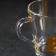 Glass mug "Butterfly 3D", 250 ml