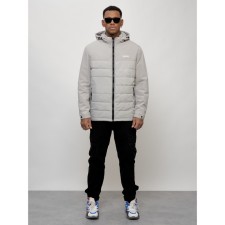 Male spring jacket, size 54, light-gray color