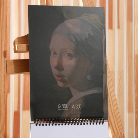 A4 sketchbook, 32 sheets, 190 g/m2 "Girl with earrings"-2