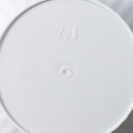 Pot with the pallet "Baikal", 6 l, the color is white-4