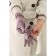 Gloves are female, dimensionless, without insulation, lilac color