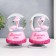 Souvenir Polystone Water Ball Music "Flamingo - Tenderness" MIX 12x8x8 cm
