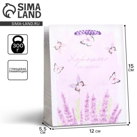 Gift laminated package, packaging, Special for You, S 12 x 15 x 5.5 cm