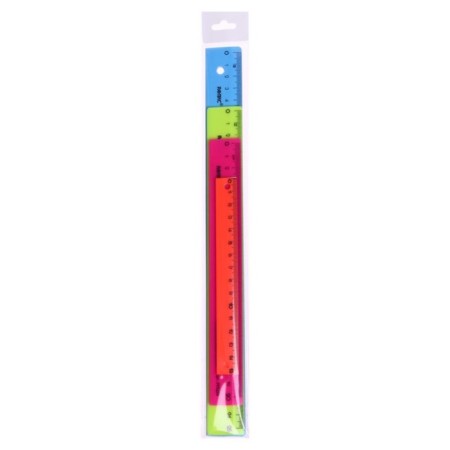 Set 4 line Calligrata "Neon", 15, 20, 25 and 30 cm, opaque, euro suspension, mix-1