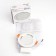 The LED LED lamp Feron AL1527, IP20, 5 W, 95x95x30 mm, white color