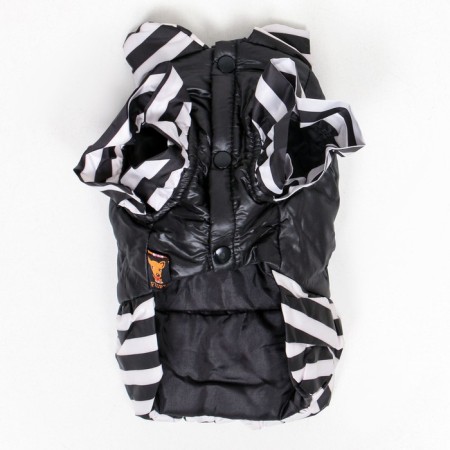Jacket for dogs with waxes, size 4 (DS 33, Osh 35, OG 45 cm), black-6
