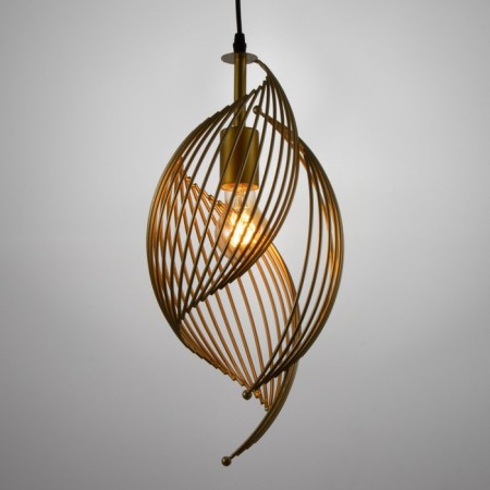 Lamp Bayerlux "Shella" E27 40W gold 22x100 cm-2