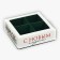 Box for 4 sweets with cells "spruce aroma", 10 x 10 x 3 cm, new year