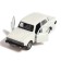 Metal machine "Moskvich - 2140SL", inertia, 12.5 cm, white