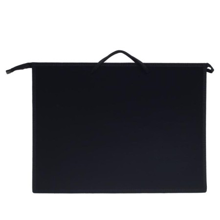 Folder for drawings and drawings A3, 420 x 343 x 50 mm, handles, plastic, zipper from above, 0.9 mm, "standard" pr 3, black