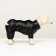 Kombinson on the buttons, size 8 (DS 23 cm, OG 30, Osh 22 cm), black