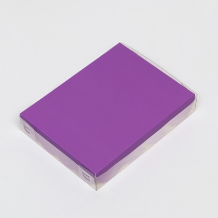 Box for cookies, lilac, 14 x 10.5 x 2.5 cm-2