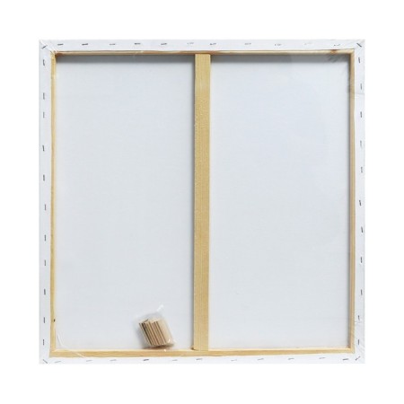 Canvas on a subframe of 1.6x60x60 cm, cotton 100%, acrylic soil, medium -grained, 380g/m²-6