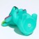Brying toy "mouse" for dogs, 9 cm, turquoise