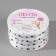 Kapron ribbon “peas”, 50 mm, 23 ± 1 m, white color