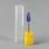 Ceramic milling cutter for “corn manicure”, super fine cut, 6 × 15 mm, in a plastic case, blue color