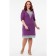 Female dress, size 56, purple color