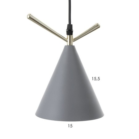 Bayerlux lamp "Scandy" 3he27 40W gray black black 26x26x26-126cm-4