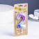 Candle in the cake on the skewer "Galaxy", number 2, 9 cm, giant