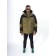 Ski jacket men's, size 56, khaki color