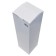 Garbage bucket with an ashtray 20.5x58 cm, 18 liters, stainless steel